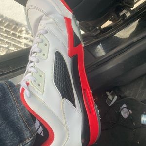 Retro Jordan 5 “Fire Red Low”